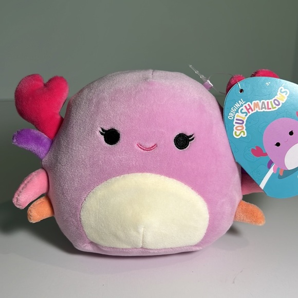 Squishmallows Cailey the Crab Stuffed Plush 5" - Picture 3 of 9